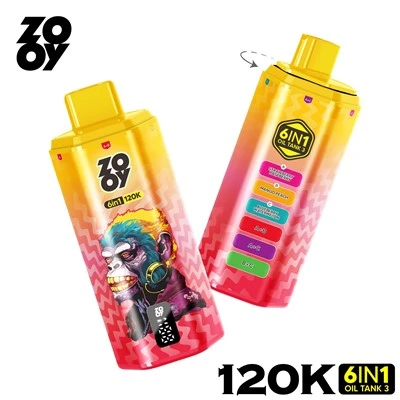 ZOOY PUFF 6 V 1 PRÍCHUTÍ 120000